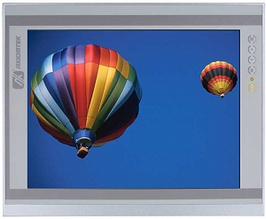 Панельный промышленный TFT LCD-монитор 10.4″ XGA, 350 nit, резистивный сенсорный экран, VGA, DVI-D, HDMI, IP-65